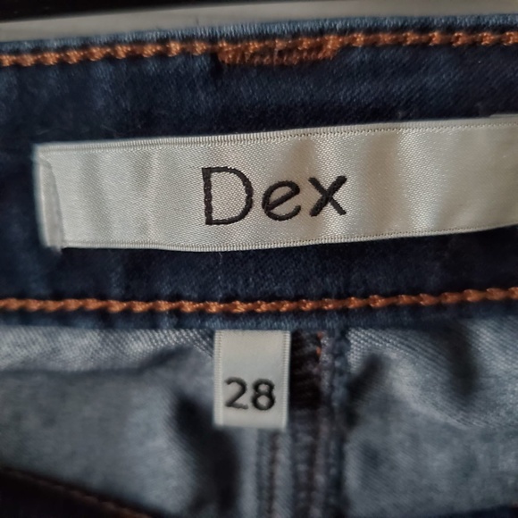 Dex - Dark Blue Skinny Jeans - Picture 3 of 4